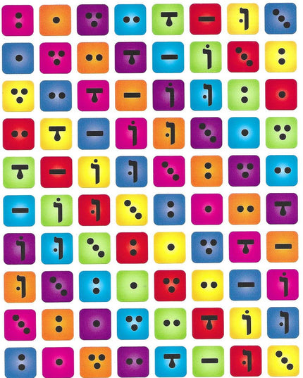 פסיפס ניקוד קטן צבעוני