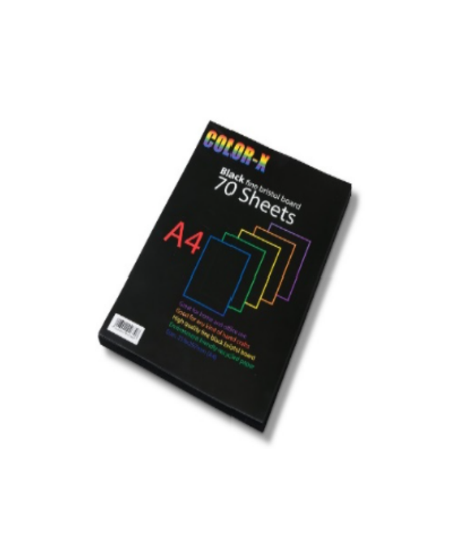 חוצץ בריסטול A4 שחור (70)