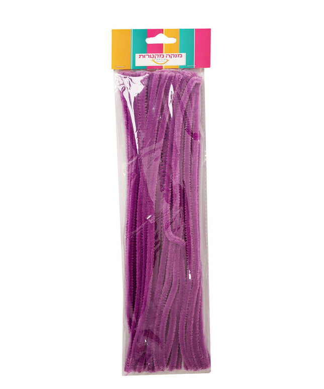 מנקה מקטרות סגול - 50 יח'