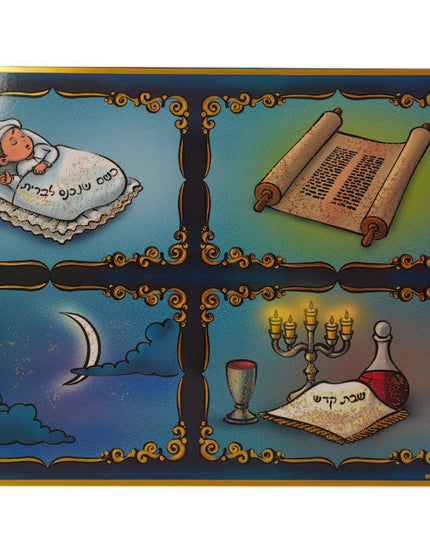 ערכת חנוכה מצוירת