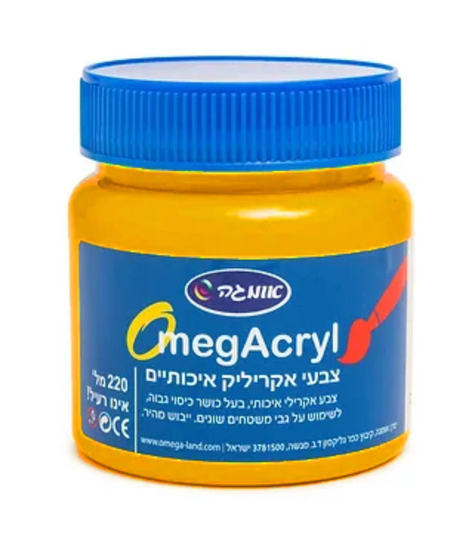 צבעי אקריליק אוקר