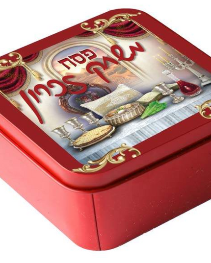 משחק זיכרון לפסח בקופסת פח (20 יח')