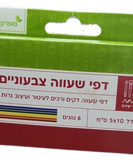 משטח דונג 15/15 + פתיל - 6 יחידות