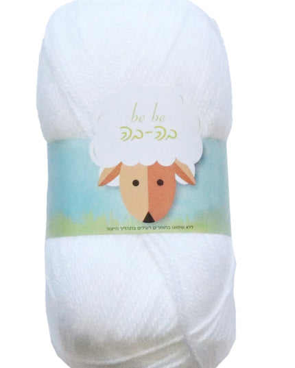 חוט בהבה לבן 100 גרם